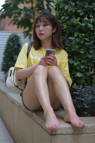 08包臀短裙+透明高跟 美女街拍+室内 图+频 835张+2V