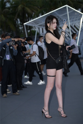 19时装周 热裤+凉高美女街拍 细节特写 265张