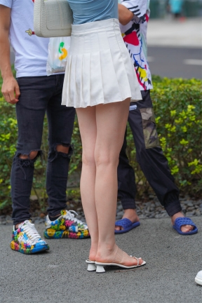 68春晓 超短裙透明凉鞋 多角度超清特写 159张